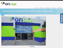 Tablet Screenshot of oficlub.com